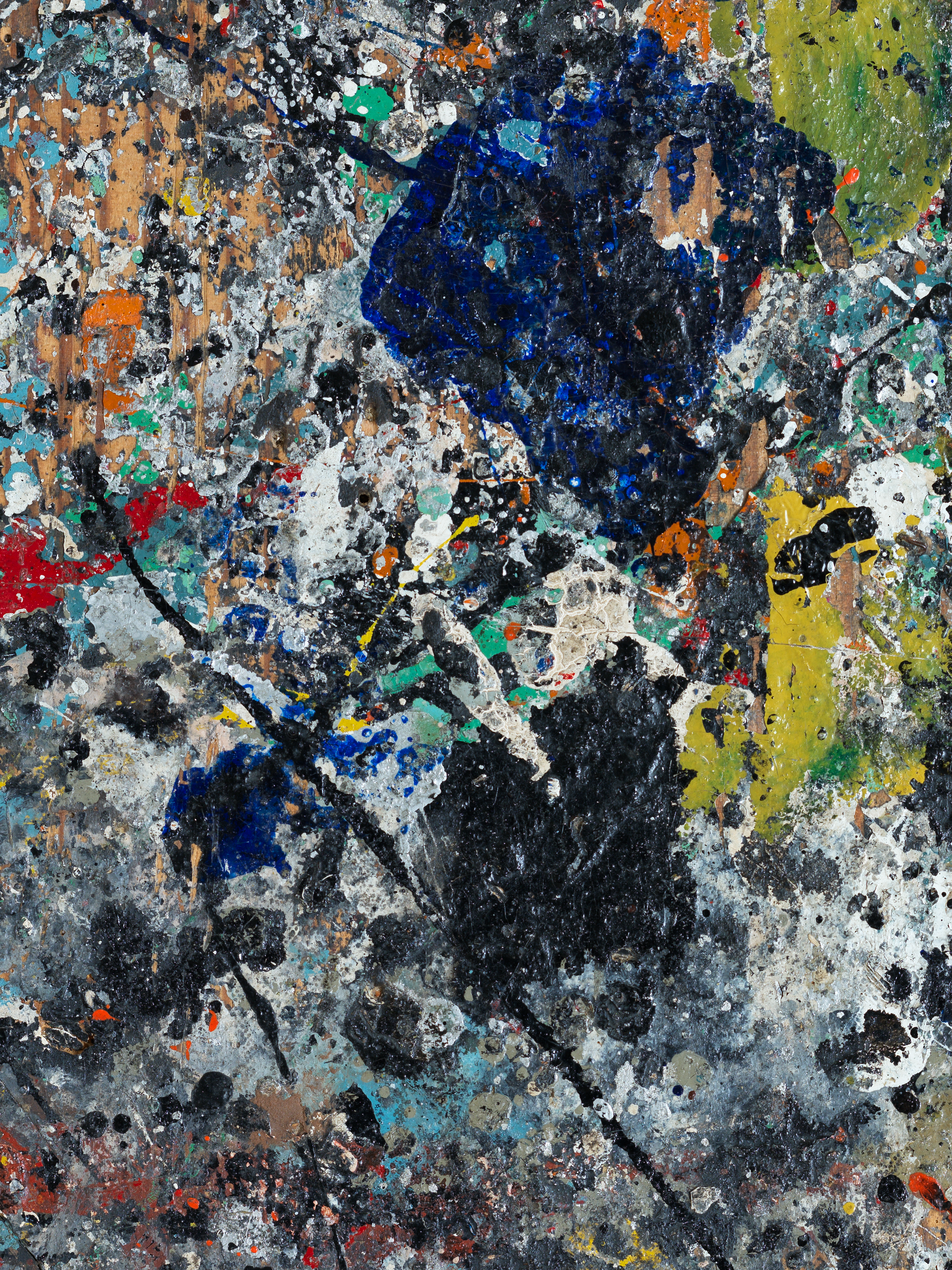 Jackson Pollock Studio 04 - #84