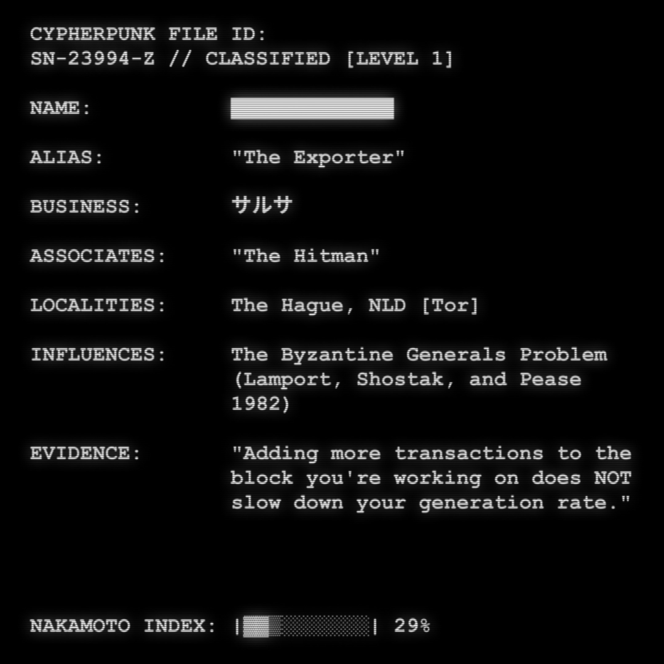 CYPHERPUNK FILES #729