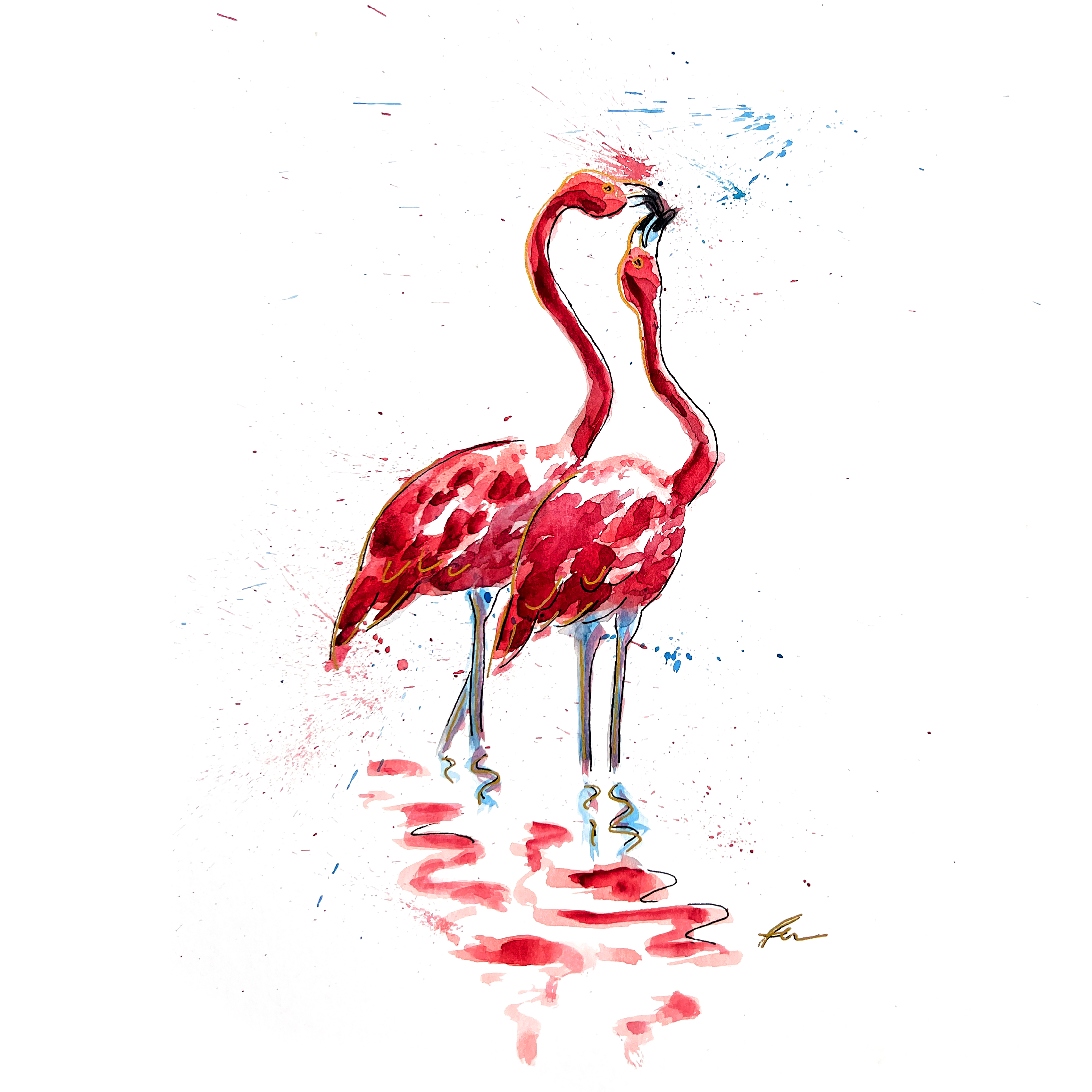 Flamingos #4/7
