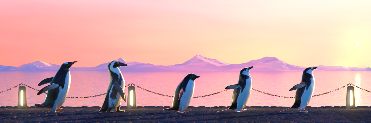 Five Penguins #1938