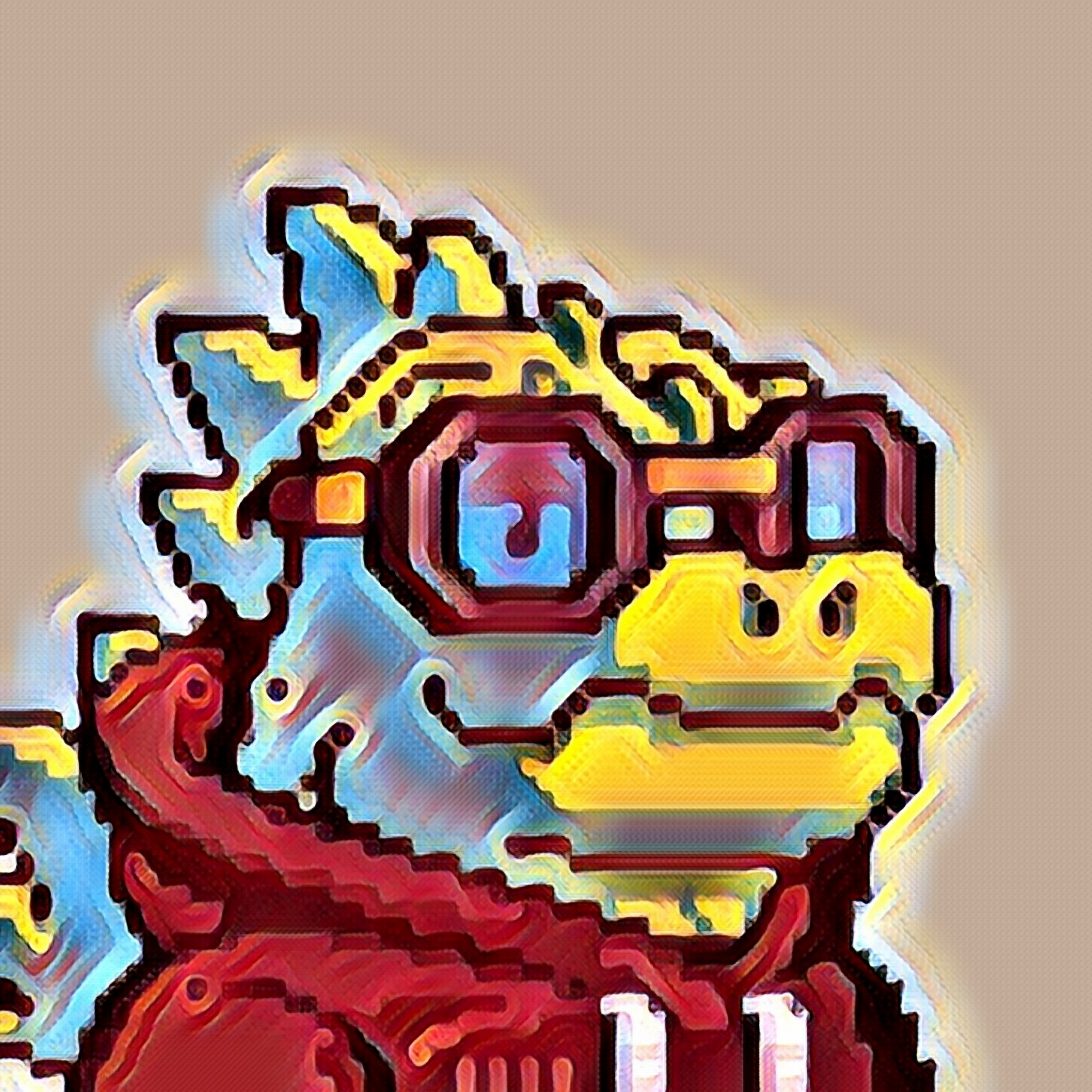 Kaiju Pop Art#84