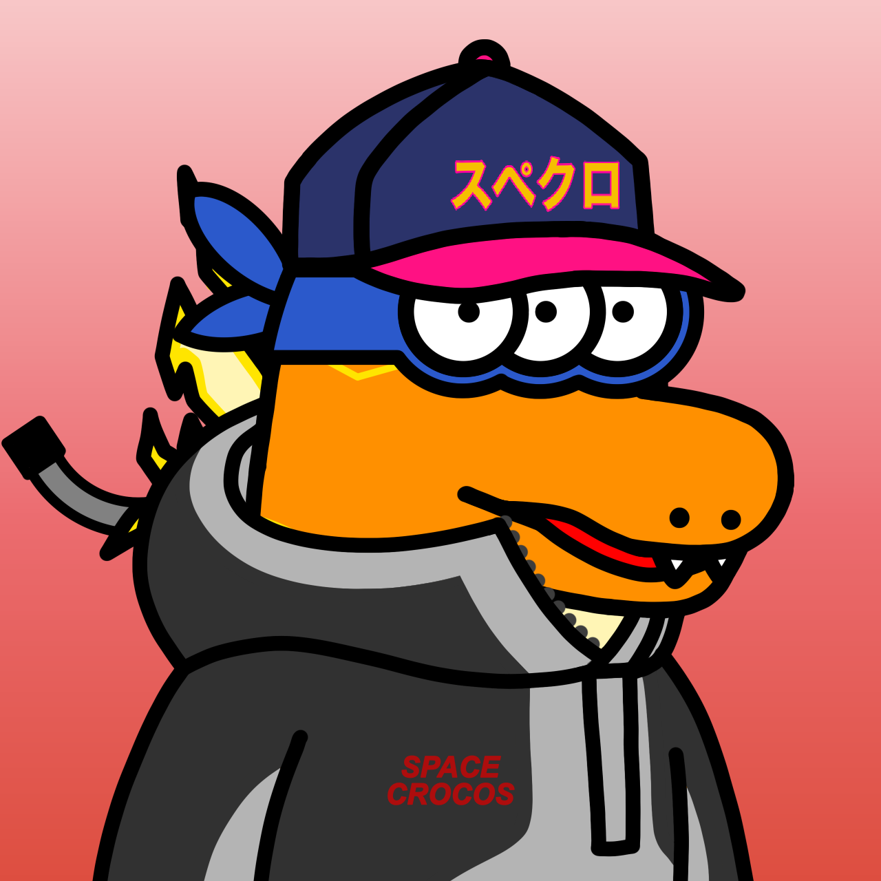 SPACE CROCOS#3892