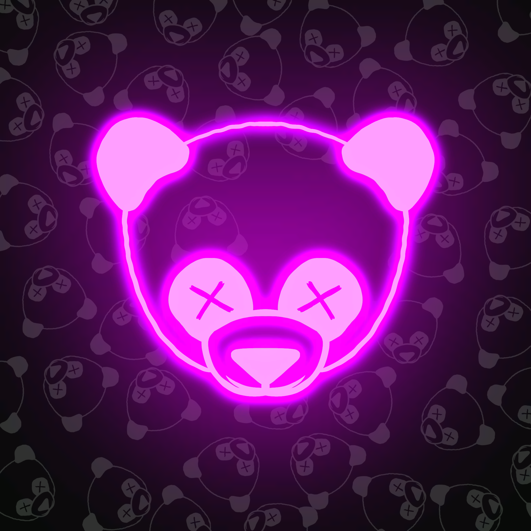 Panda Head #080