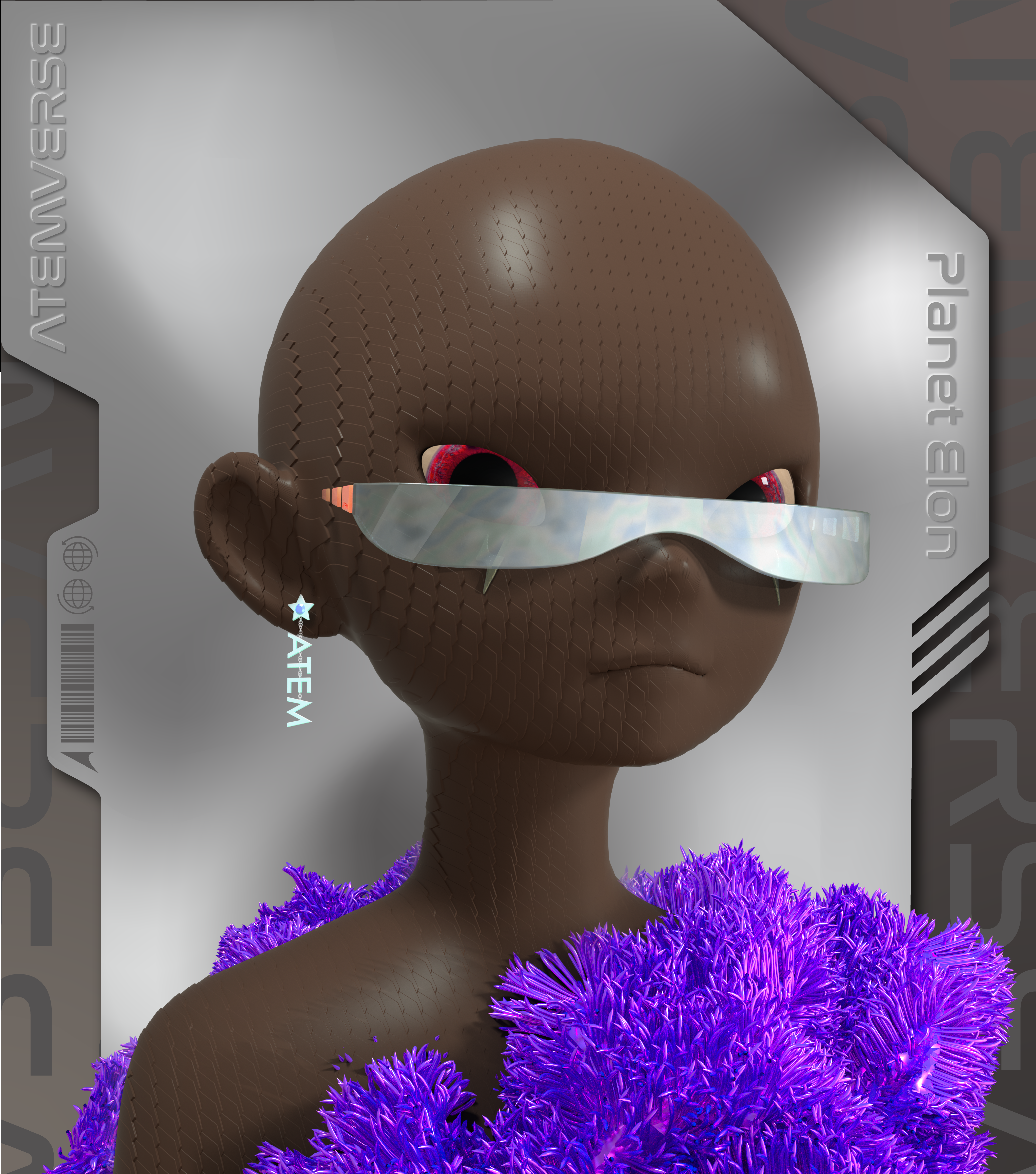 Atem NFT Passport - Planet Elon 749