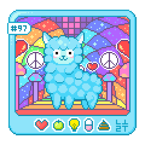Pixel Alpaca #97