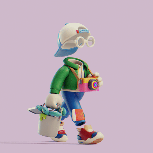 Invisible Friends 3D #1172