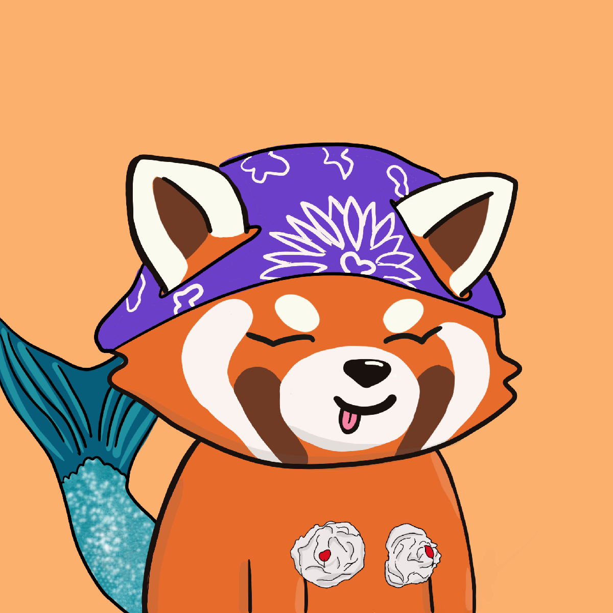 Okay Red Panda #6623