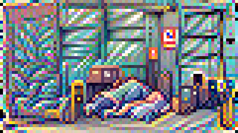 siesta, loading dock