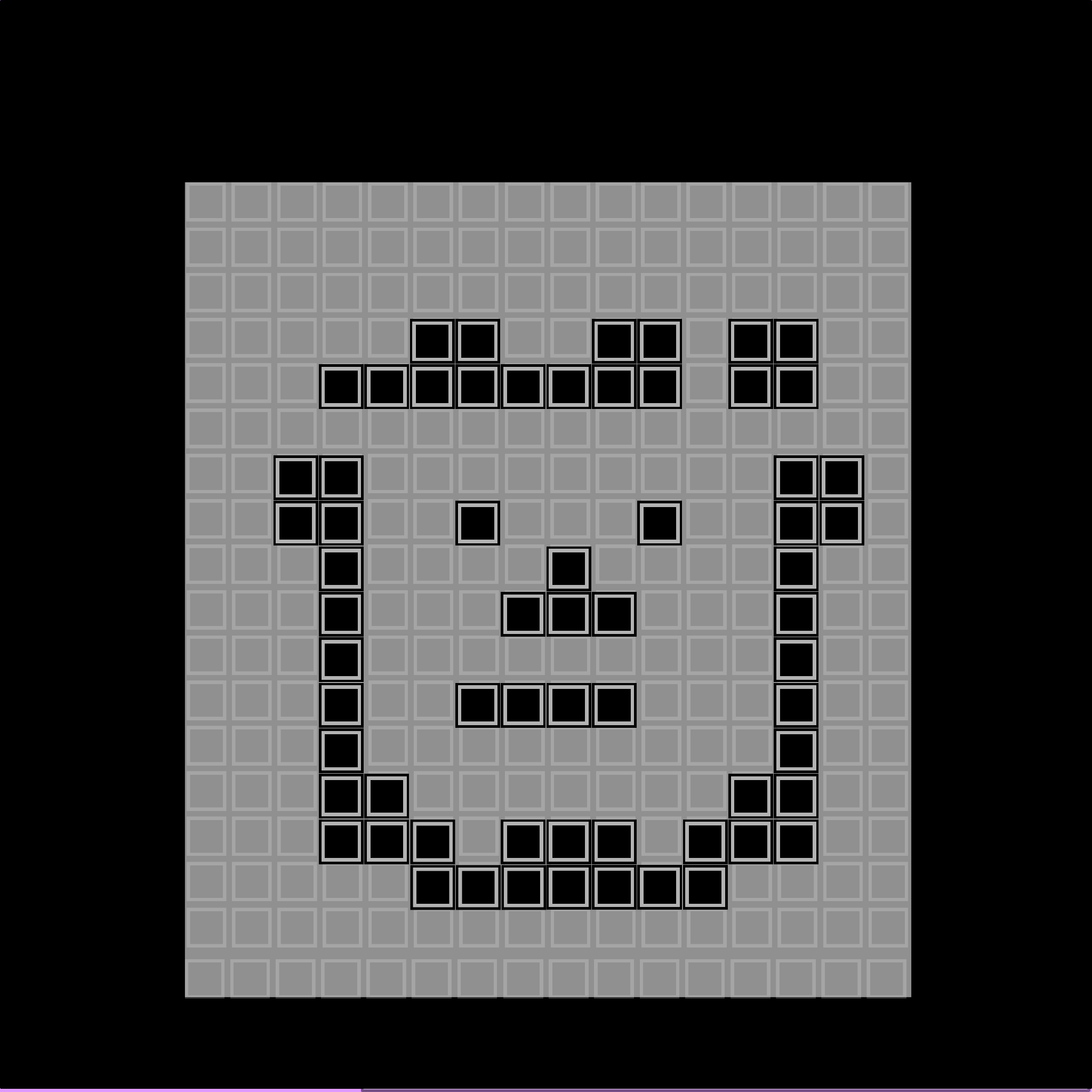 8-bit Block Face #3058