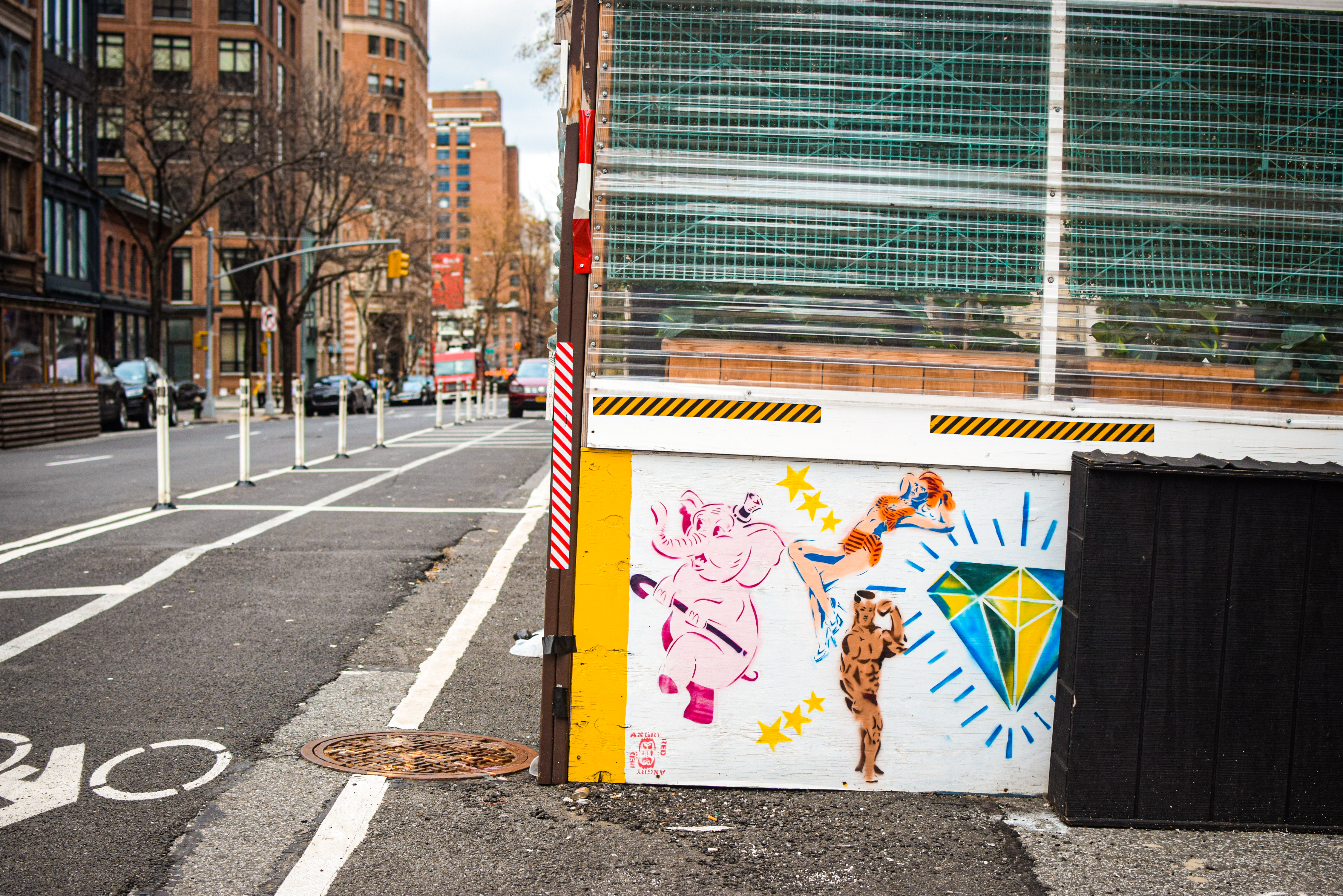 Art flex on the crossing