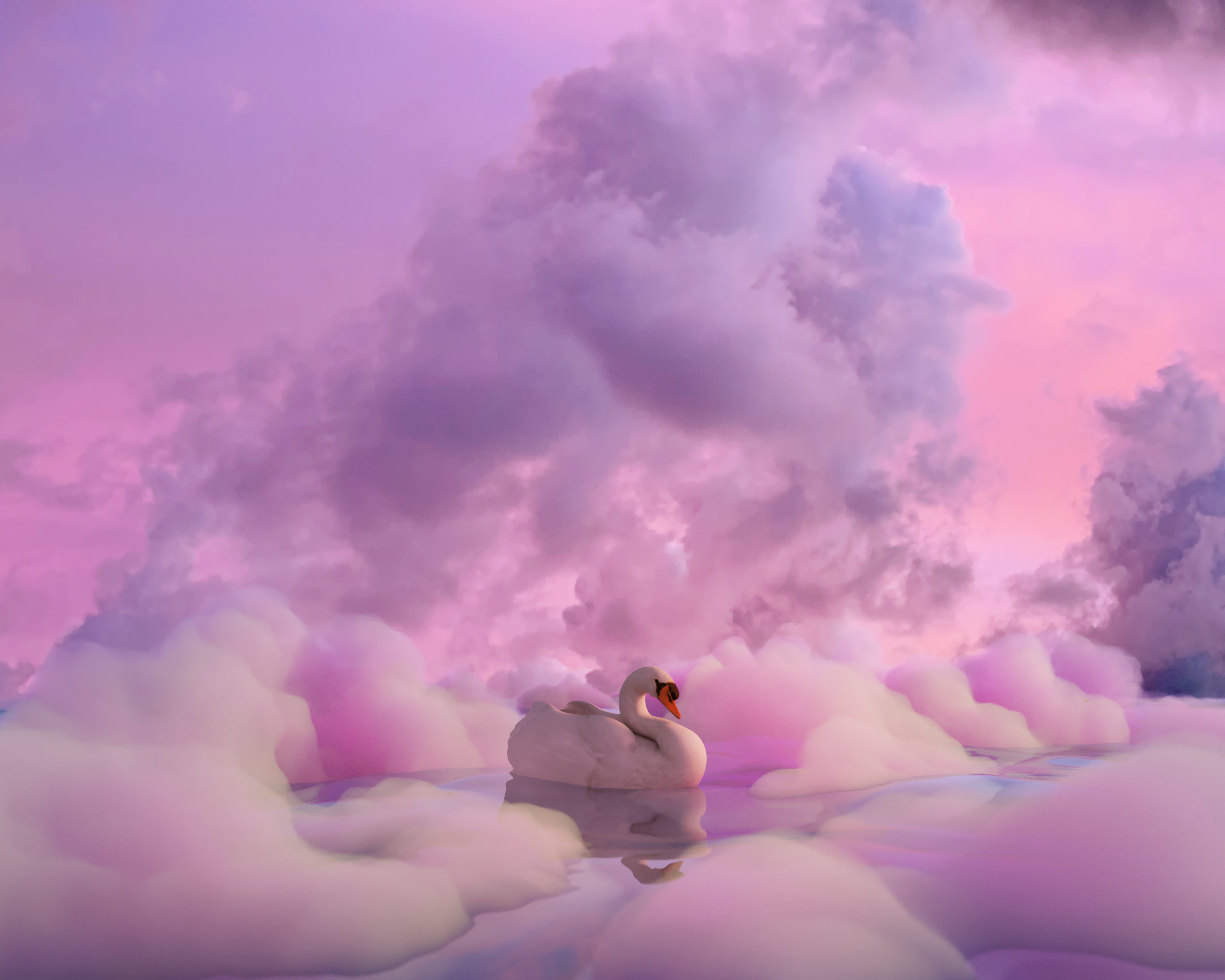 Pink Cloud Lake