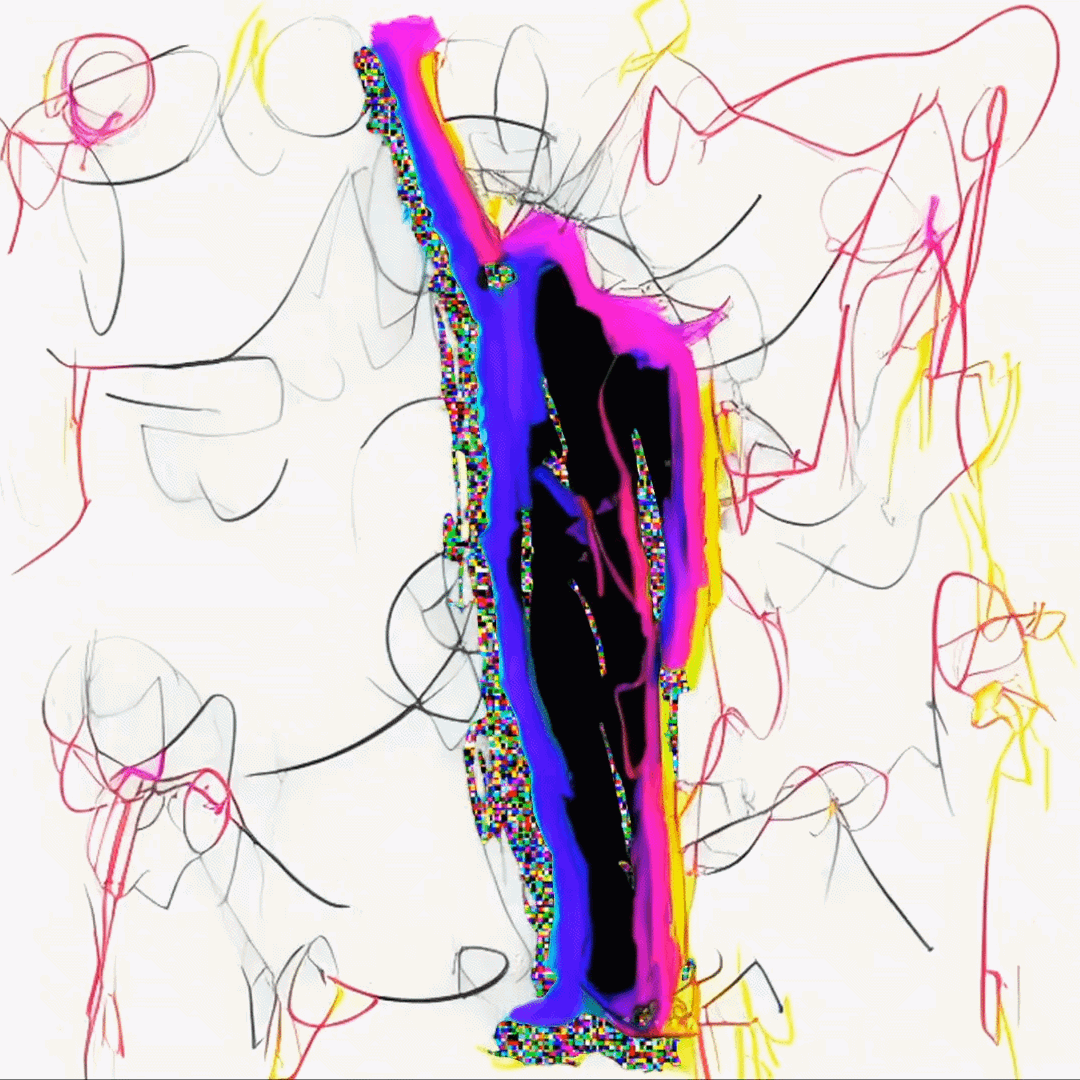 Poing Levé - Multicolore