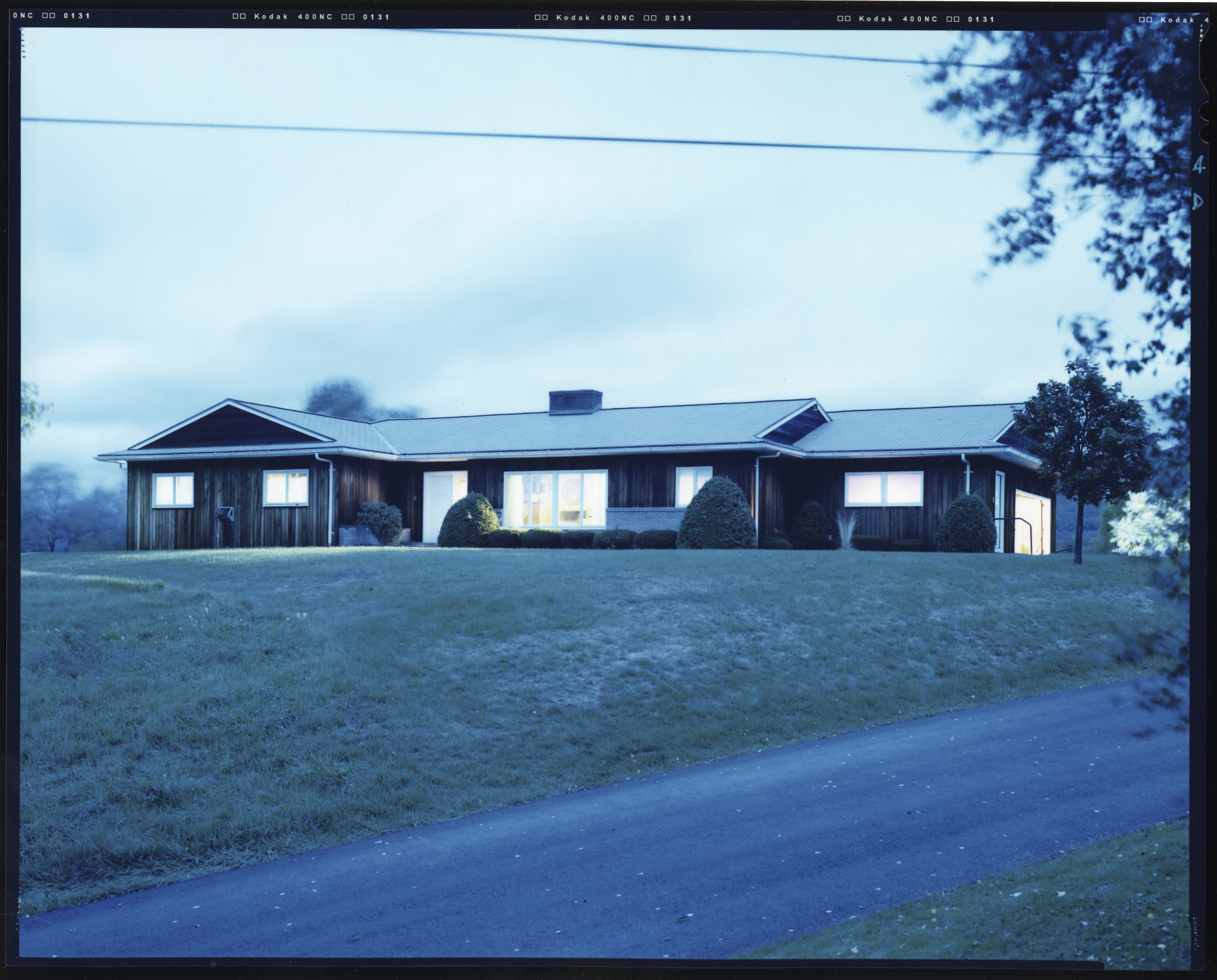 Dream House, 2002, [House] 8 x 10 Contact Print [No. 2]