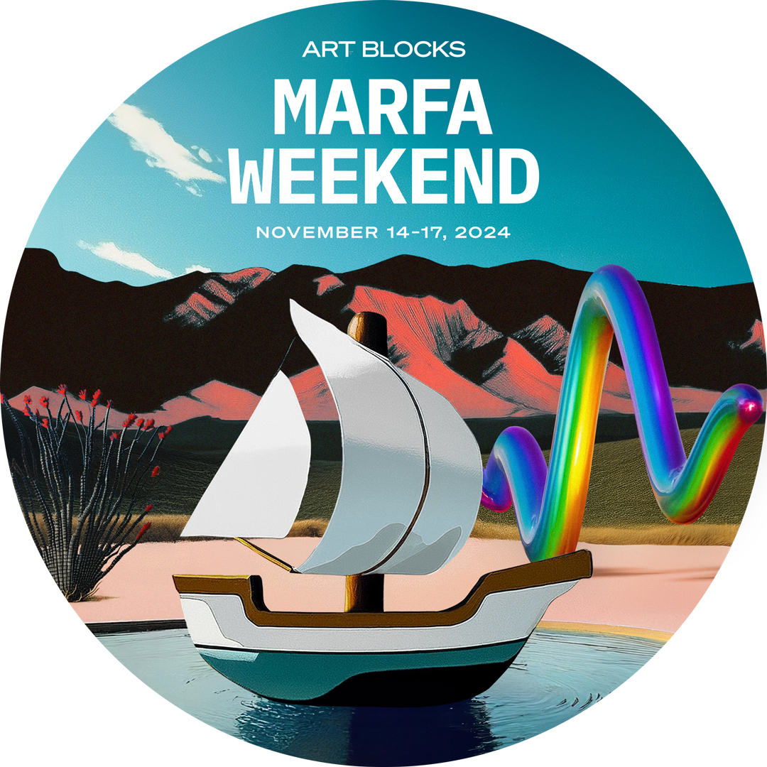 OpenSea x Art Blocks Marfa Weekend 2024