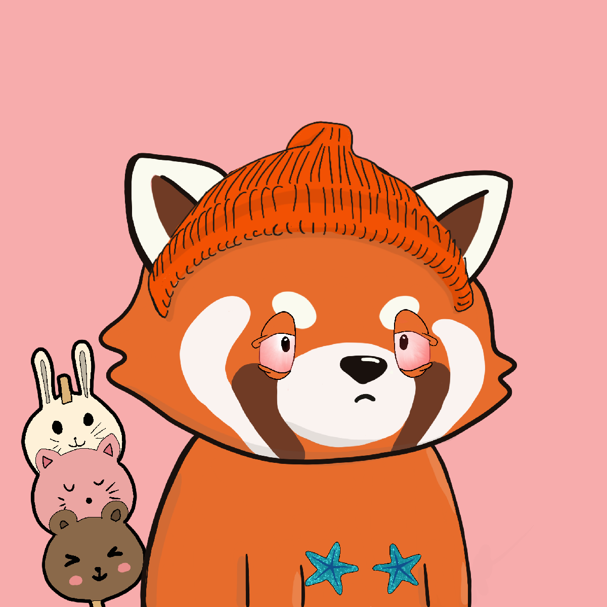 Okay Red Panda #6703