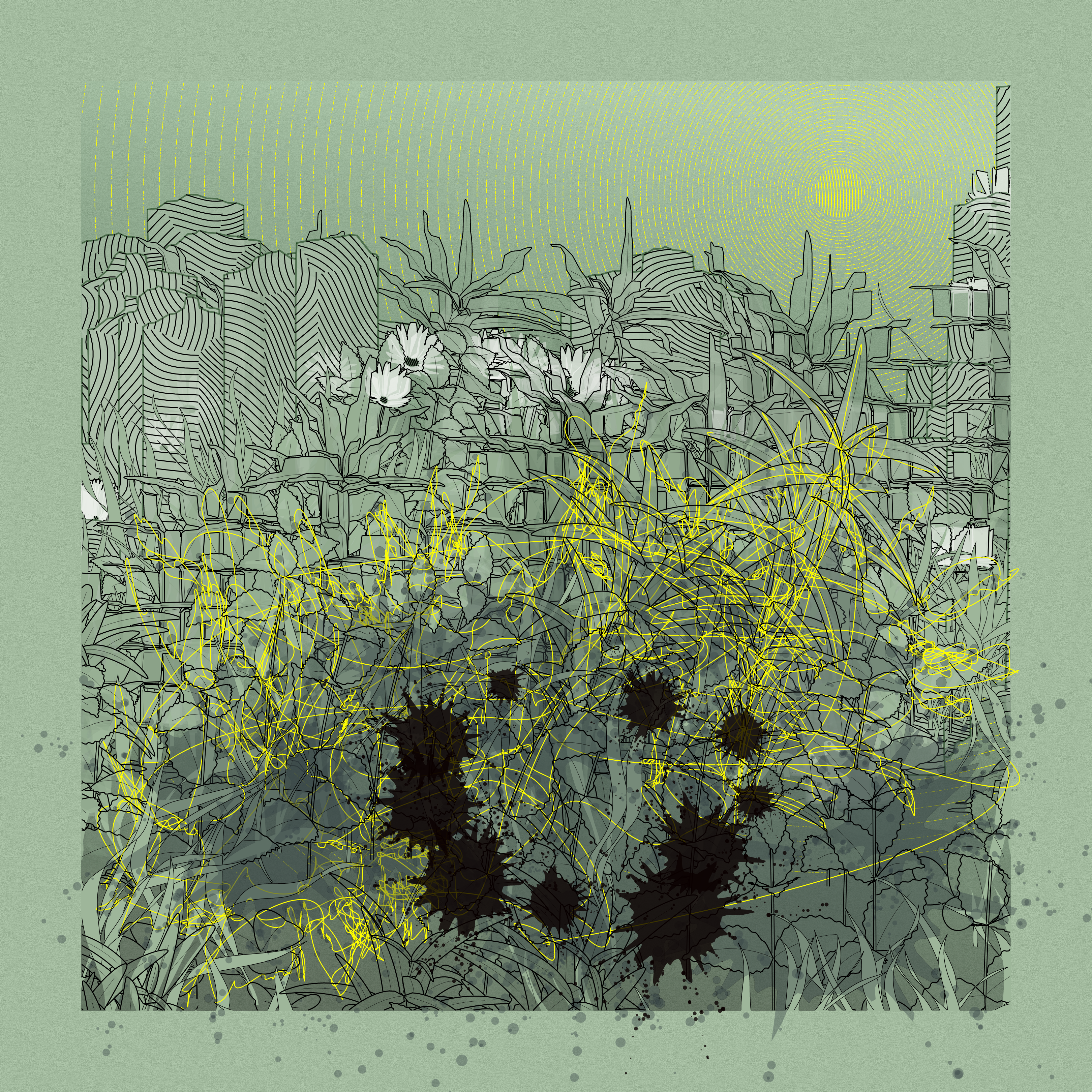 Landscape with Carbon Capture #9709