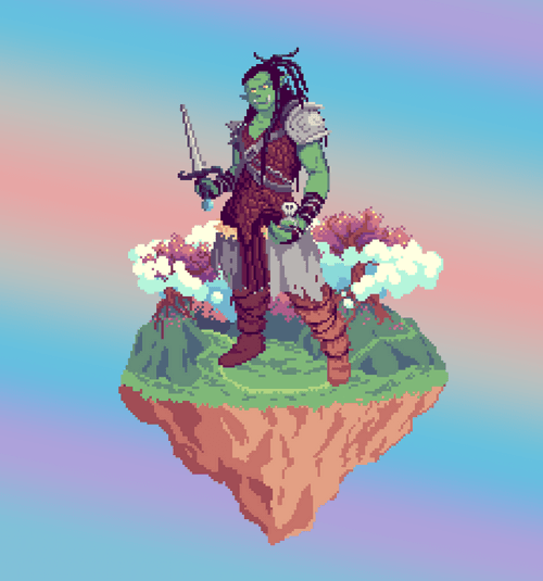 Bravehide Half-Orc Assassin Rogue Keeper of The Glade