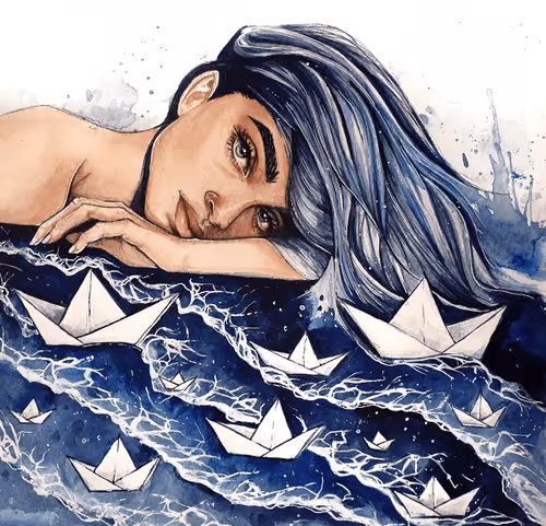 Paper boats 