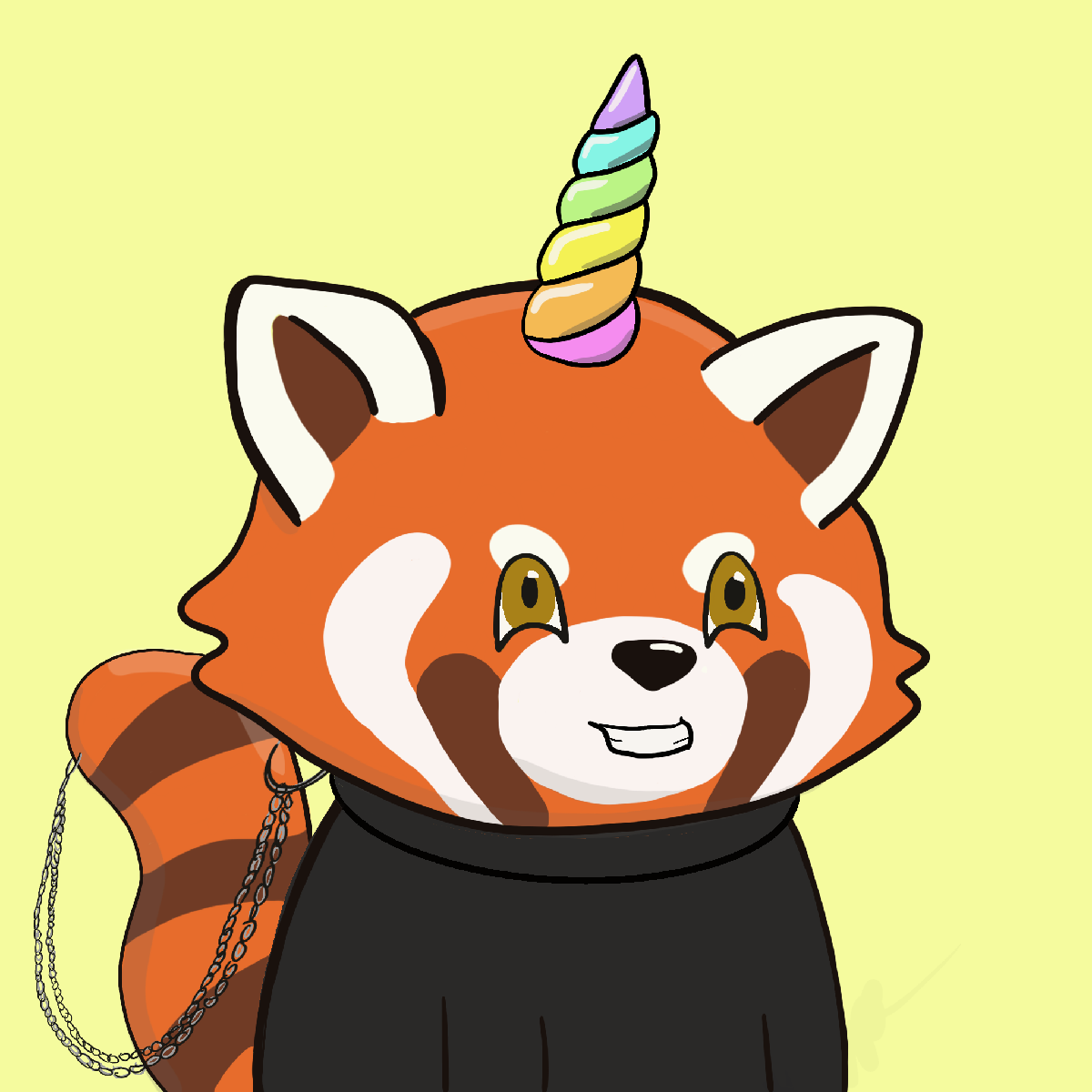 Okay Red Panda #7207