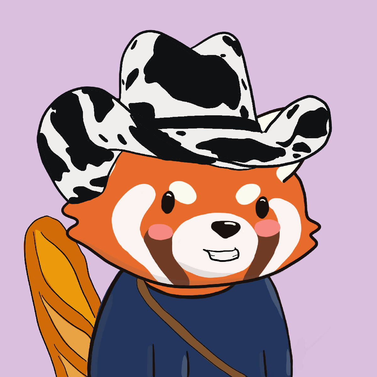 Okay Red Panda #7483