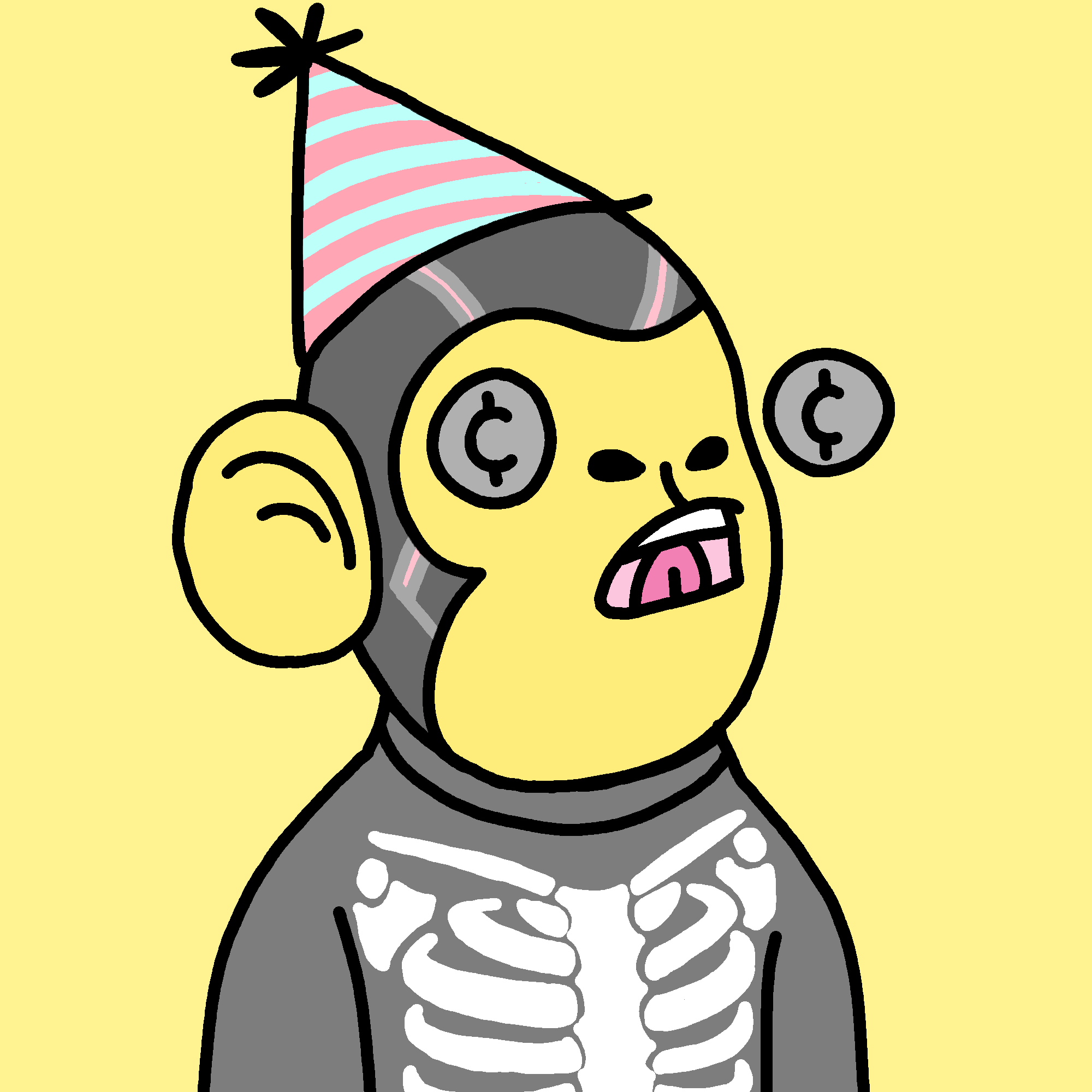 Bored Doodle Punk #1754