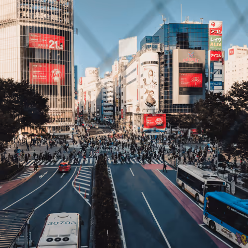 Shibuya Crossing, October 2018