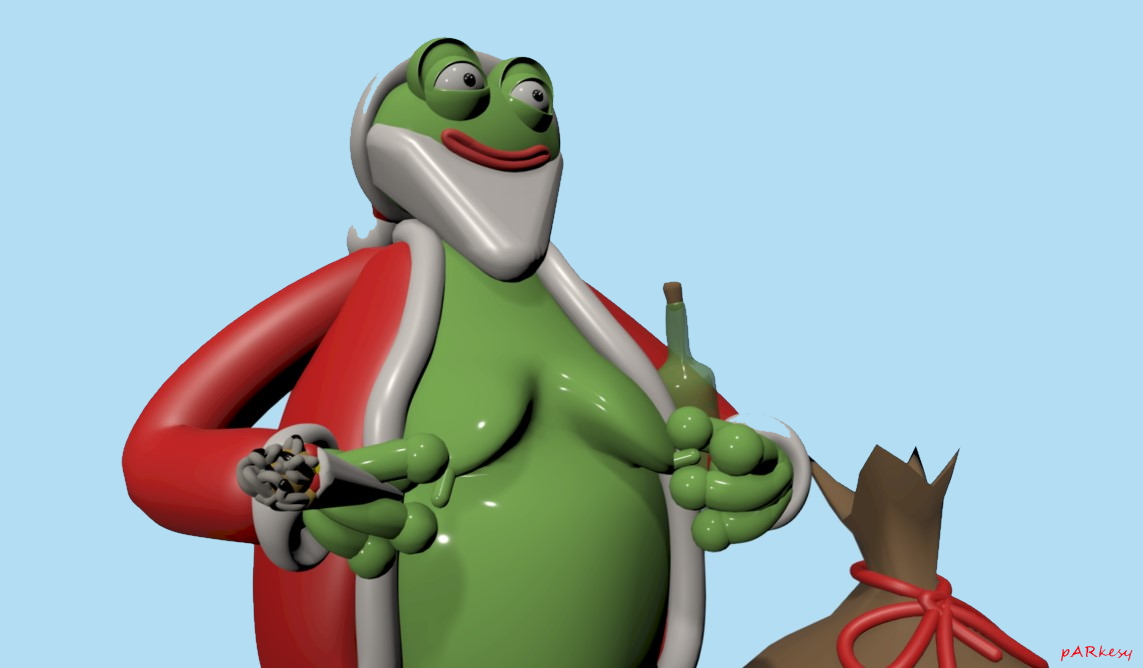 Santa Pepe - AR NFT
