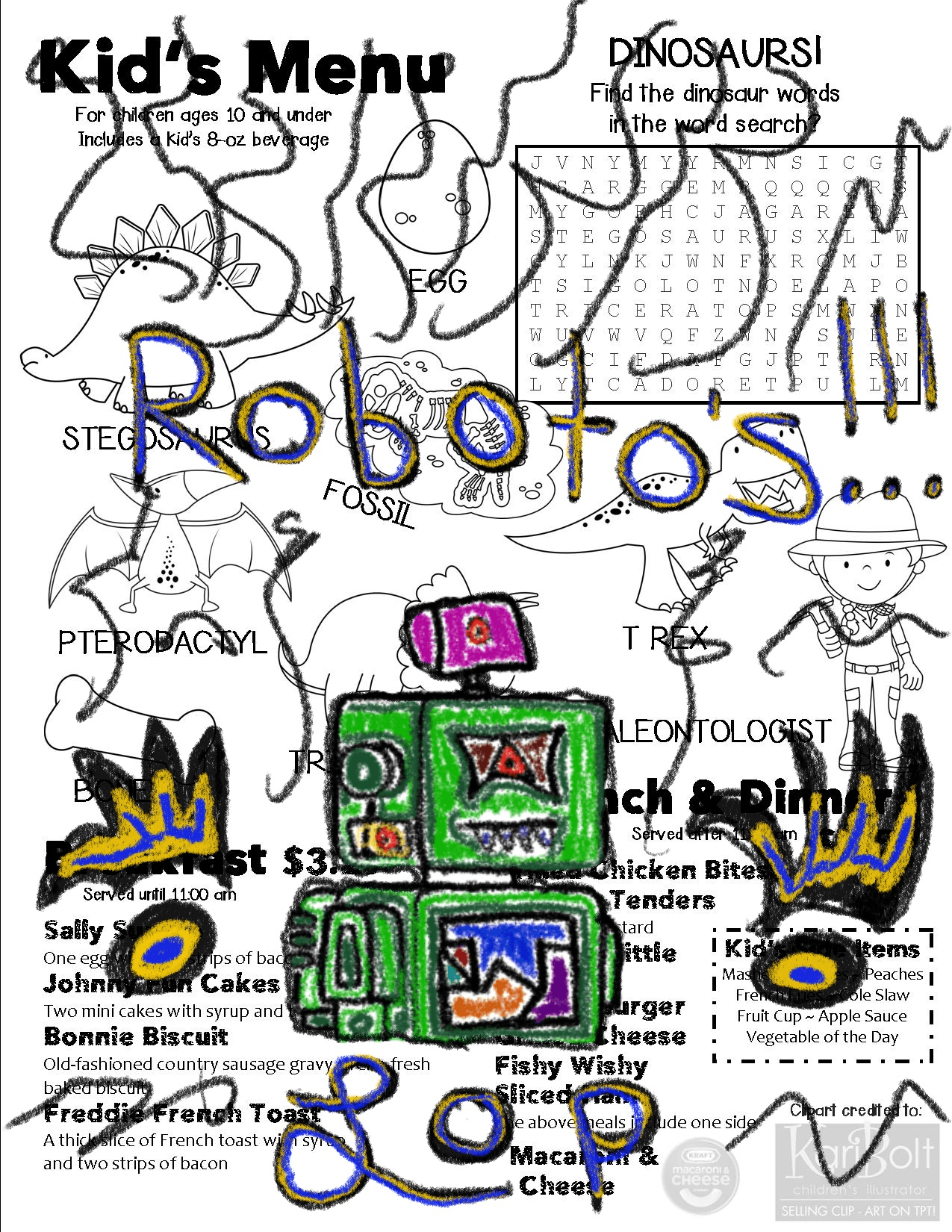 You're a loppy Roboto #097