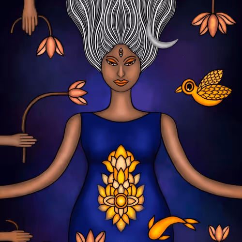 The lady
