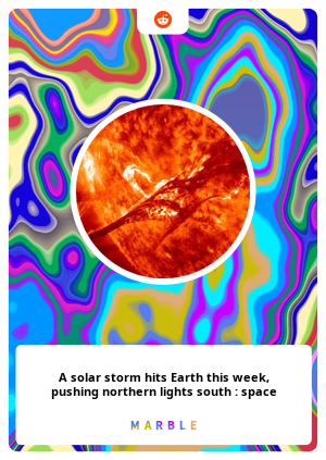 A solar storm hits Earth this week, pushing northern lights south : space