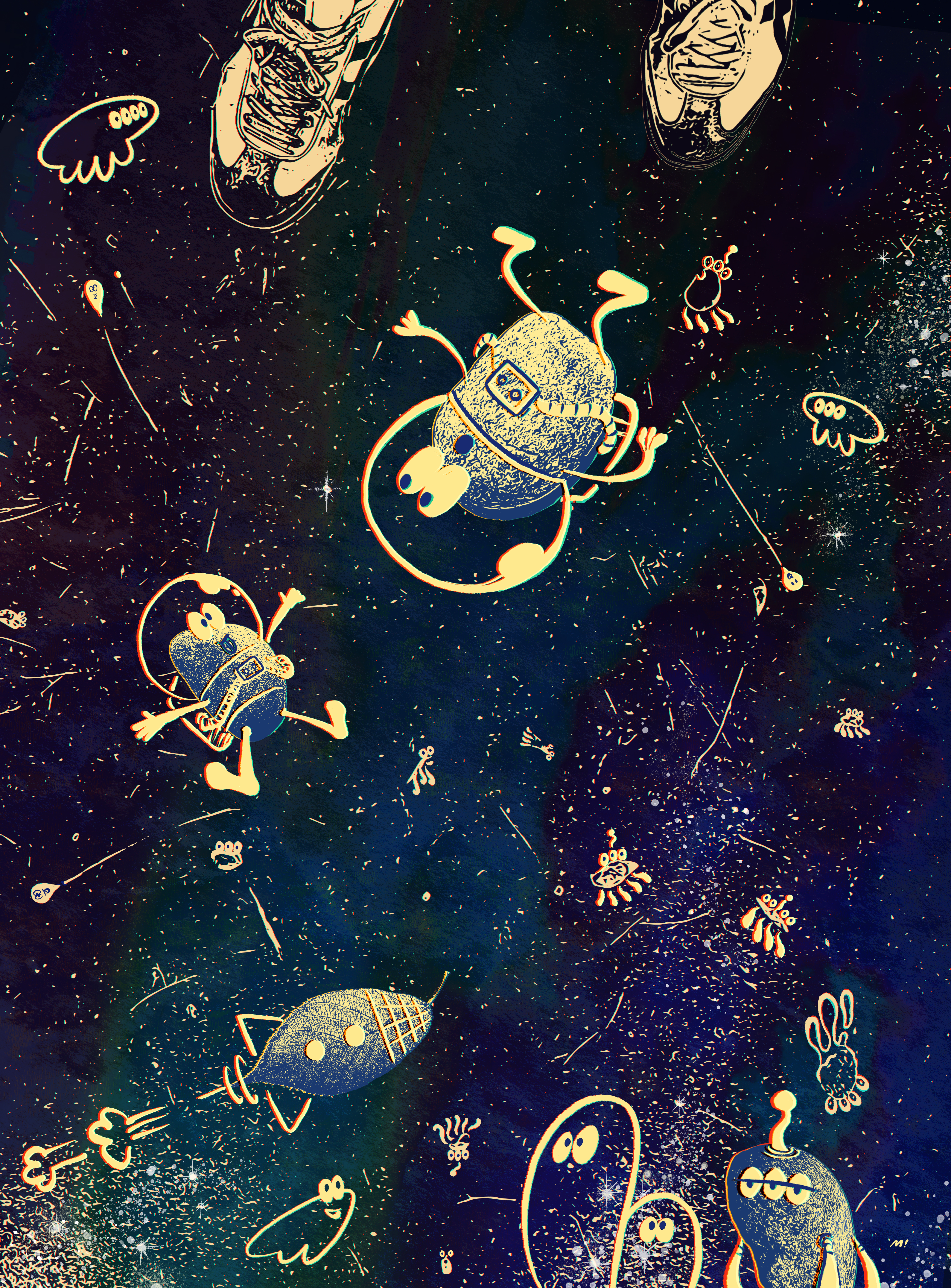 #3 THE STONE-MON AND SOMETHINGS  -The cosmos at Our Feet-