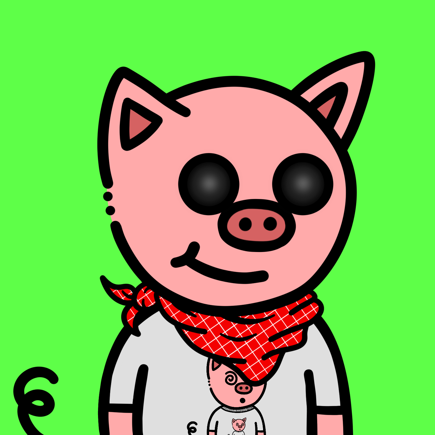 Piggies on the Farm #1105