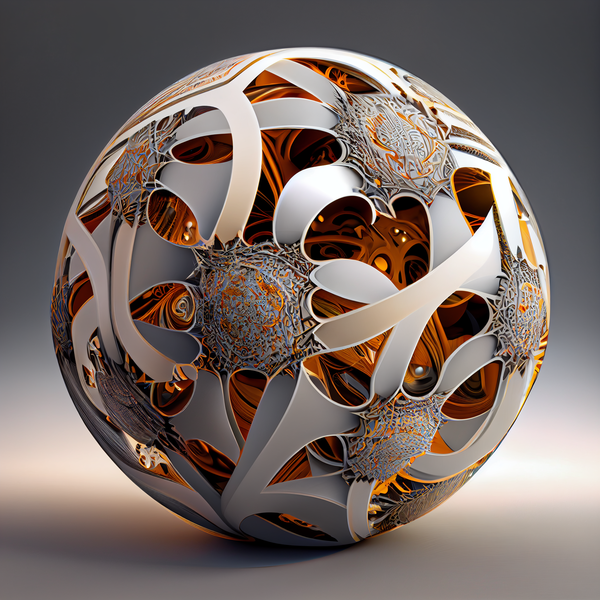 Riemann Spheres: between Mathematics and Art. #54