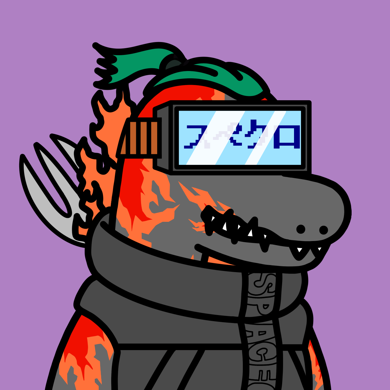 SPACE CROCOS#3095