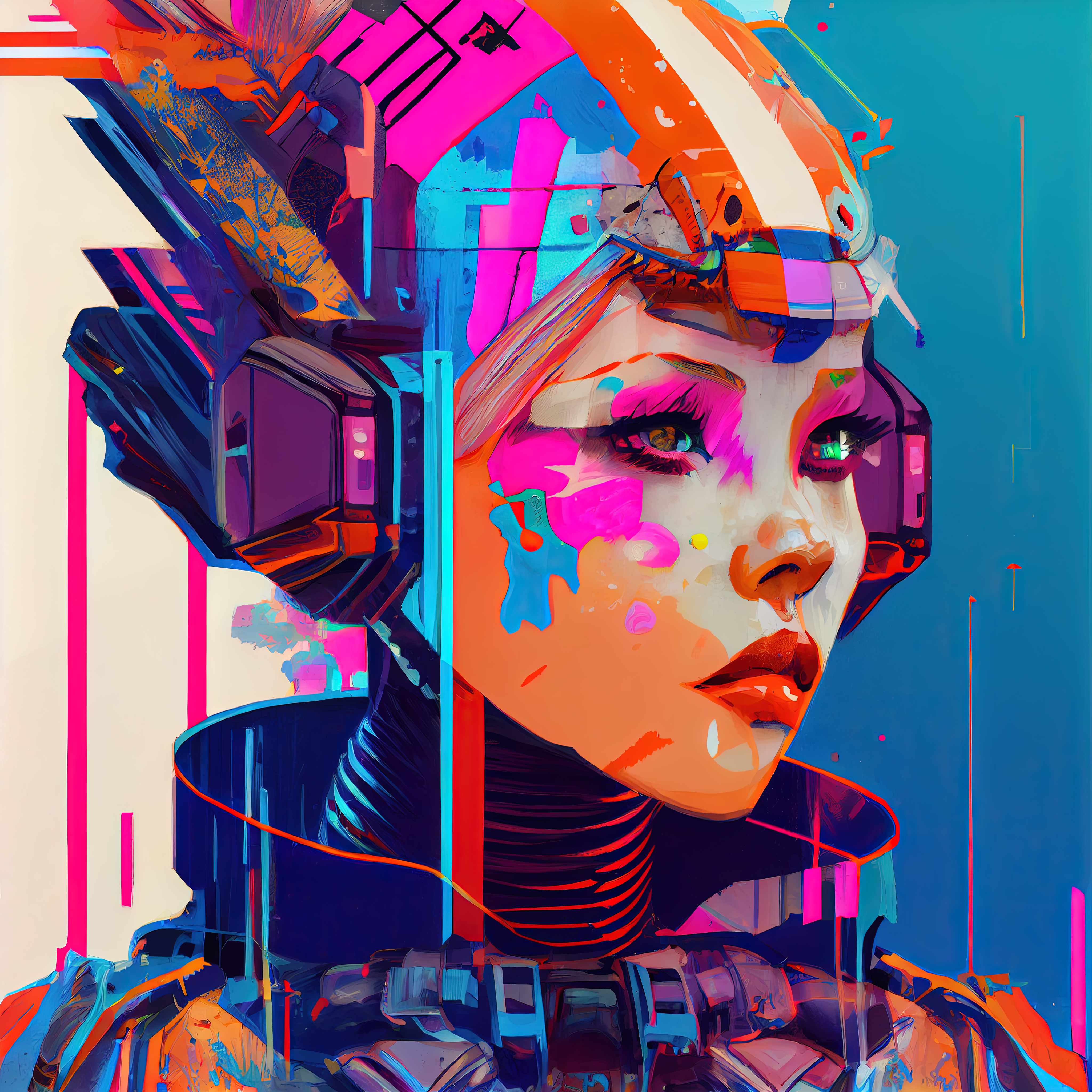 Cyborg from the parallel world