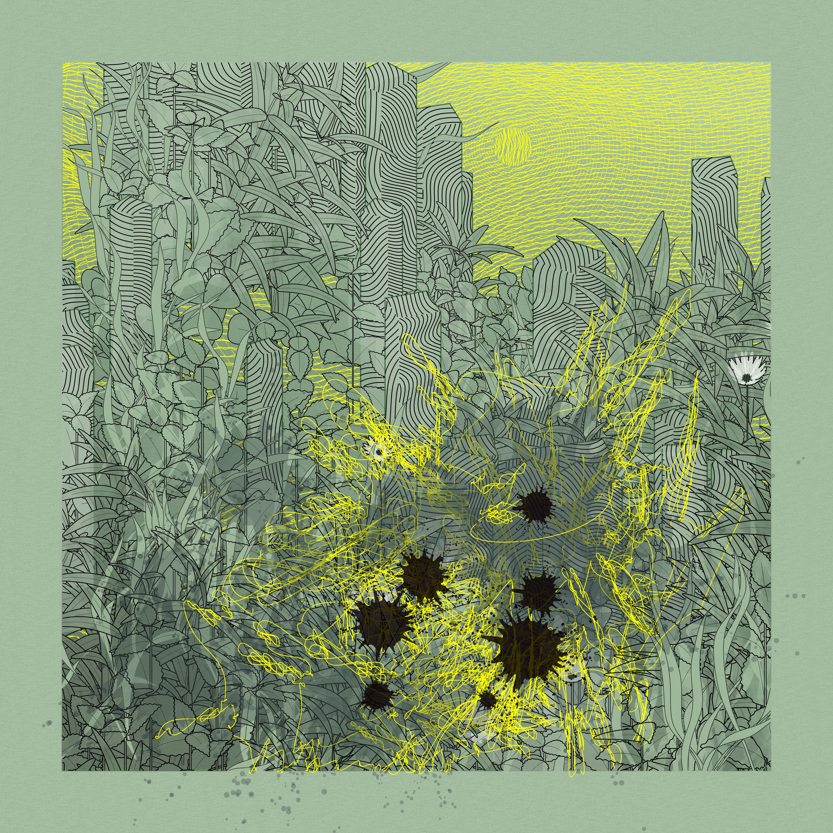 Landscape with Carbon Capture #7506