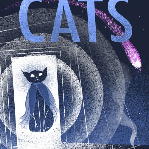 #398 SciFi Stoner Cats Poster