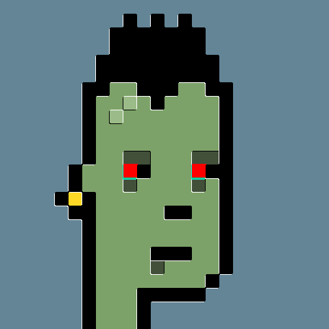 Zombified CryptoPunk #4 (5920z03)
