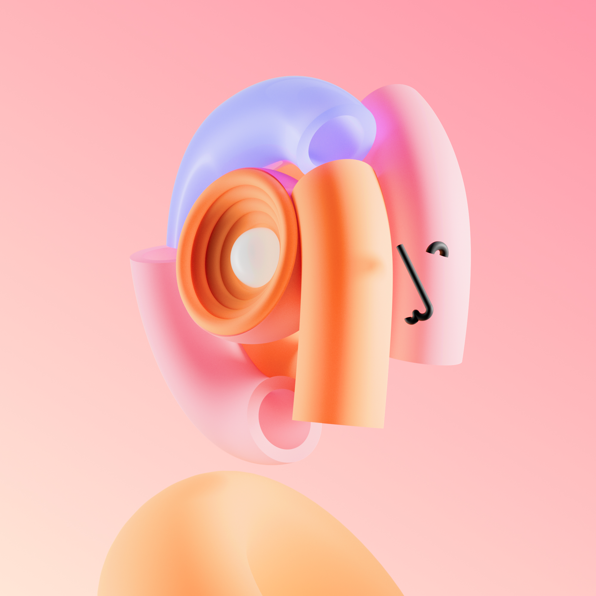 Fractal Head #017
