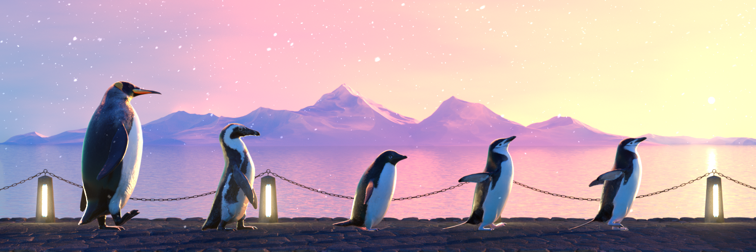 Five Penguins #1527