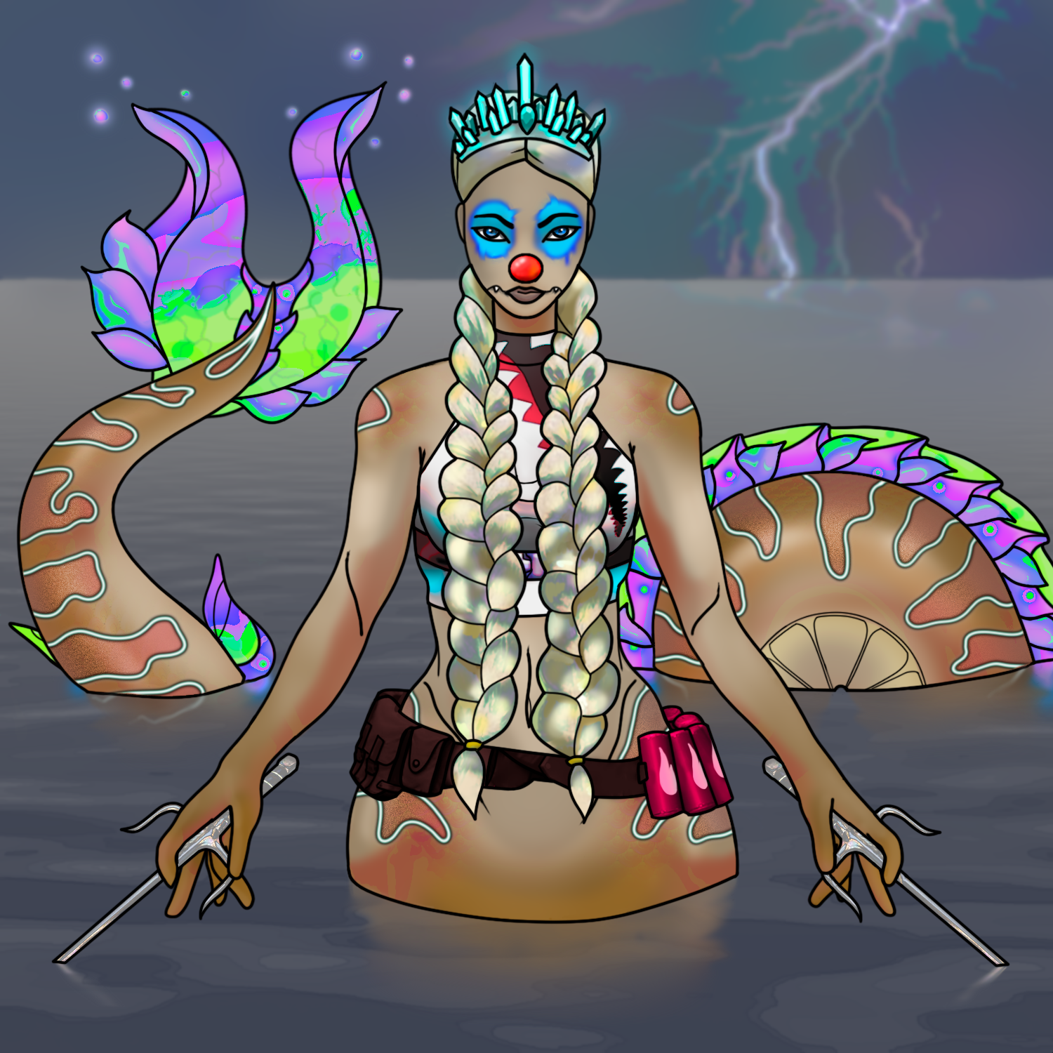 Mermaid Sisters  #2231