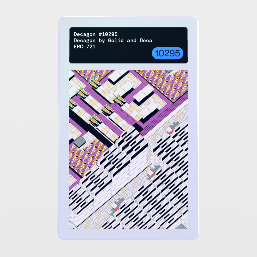 Minter Token - Decagon by Golid and Deca #10295