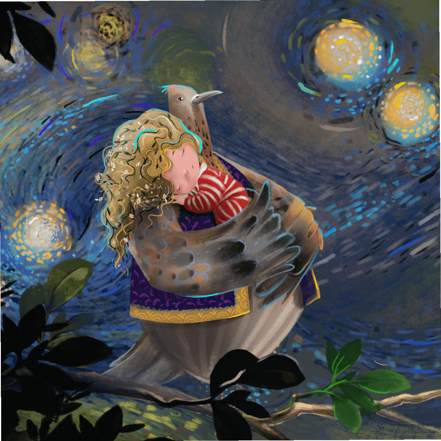 Bahar Narenj Starry Night