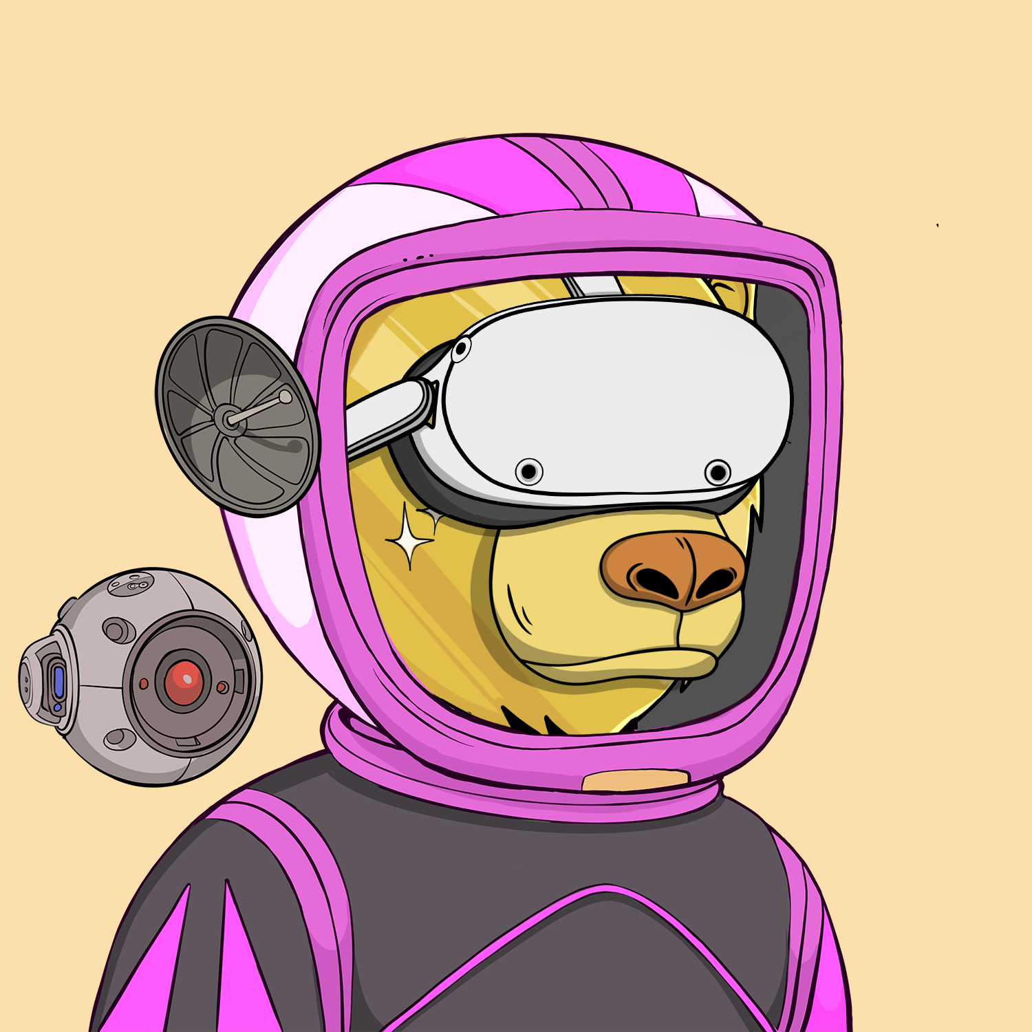 Okay Space Bear #632