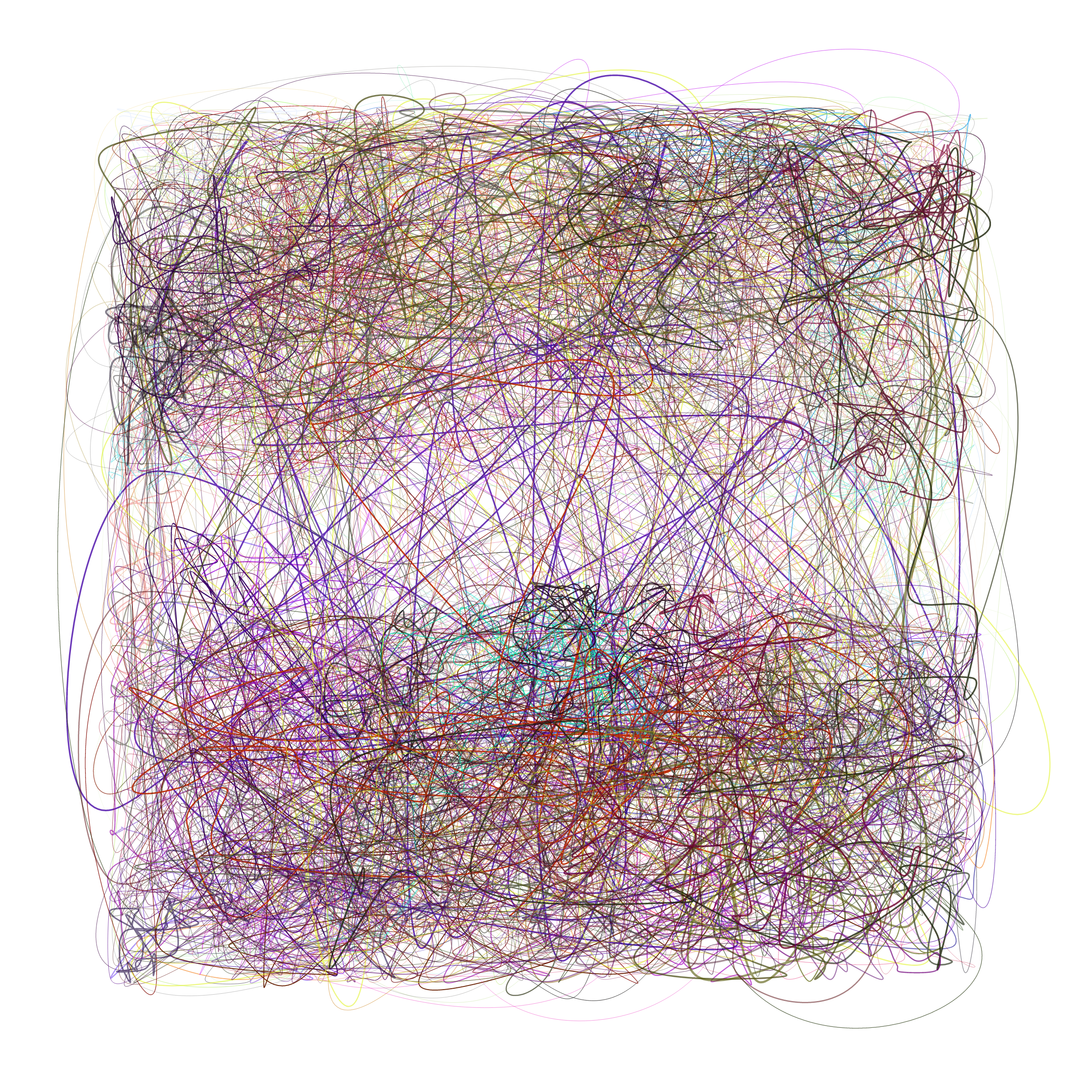 Scribbled Boundaries #5