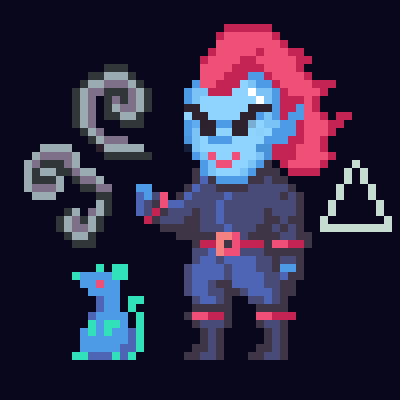 Witch Rowena of the Wild