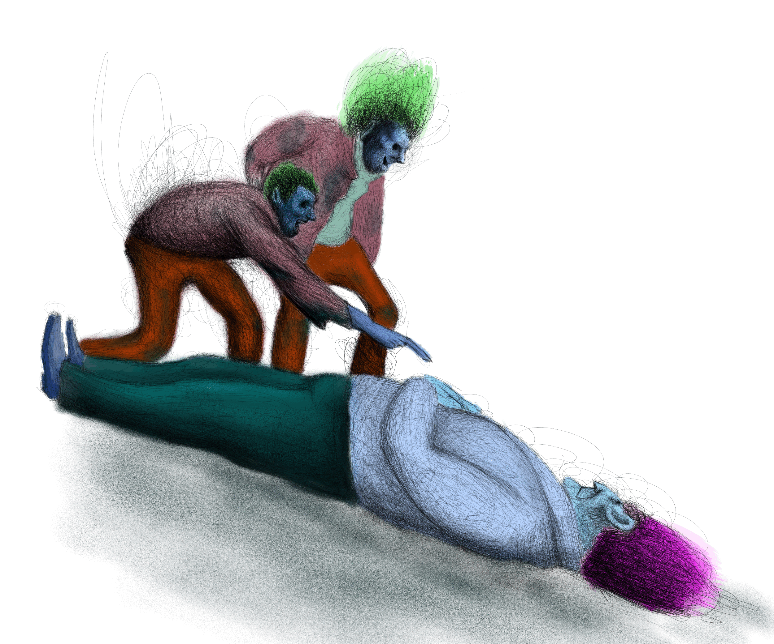 THIS IS OUR TURN TO LAUGHT AT EVIL