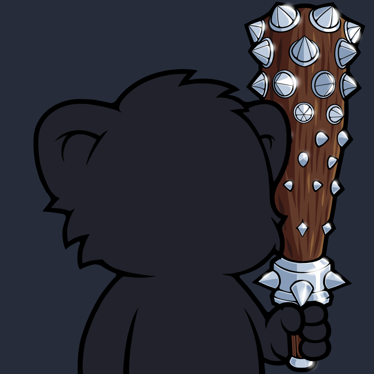 Silver Mace #17575