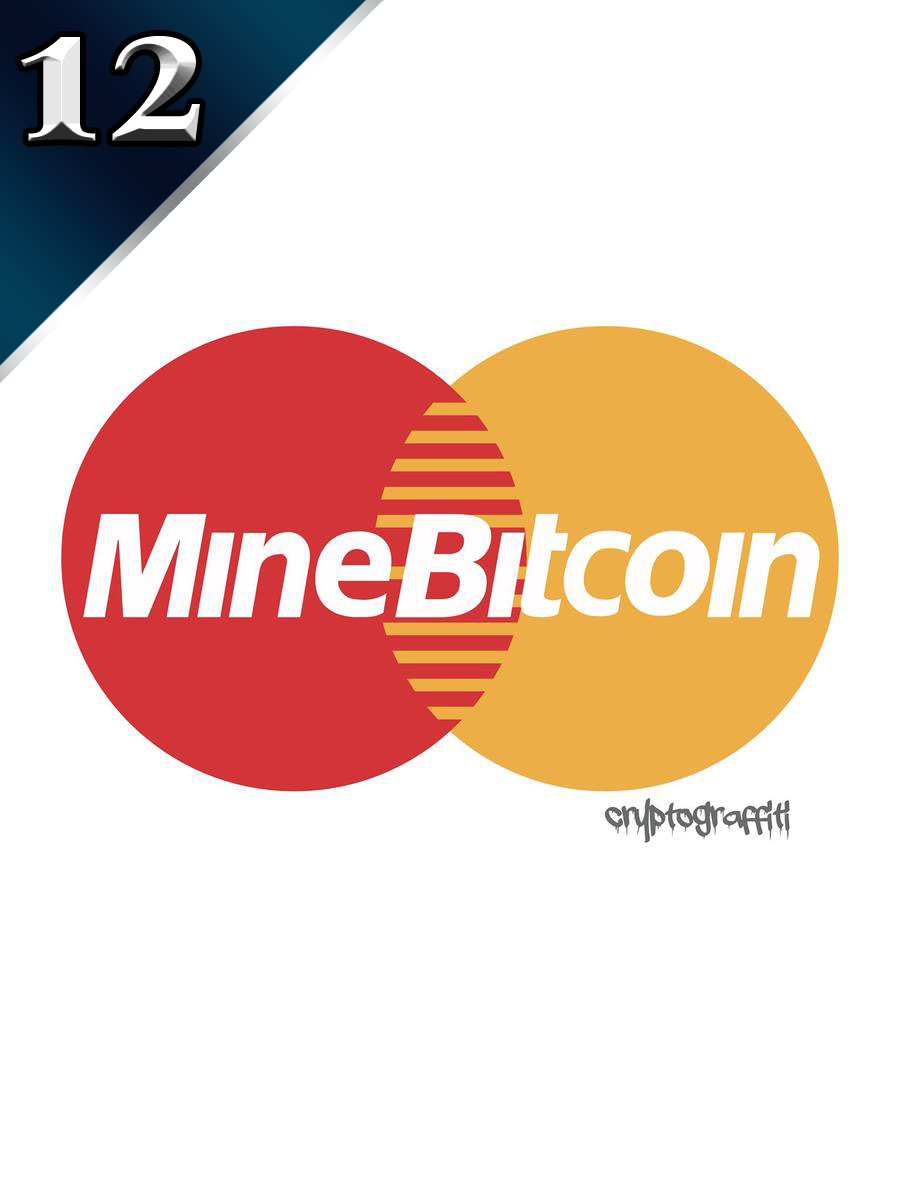 Curio Card #12 (Mine Bitcoin)
