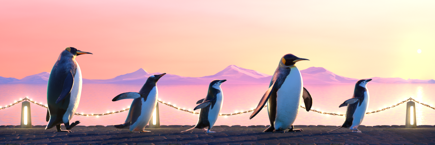 Five Penguins #2372